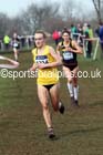 Lily Partridge (Surrey) leads Katie Brough (Cheshire) during the senior womens Inter Counties Cross Country, Cofton Park, Birmingham. Photo: David T. Hewitson/Sports for All Pics